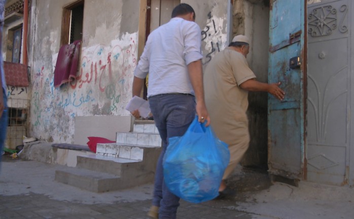 حملة شبابية تطوعية لدعم فقراء غزة