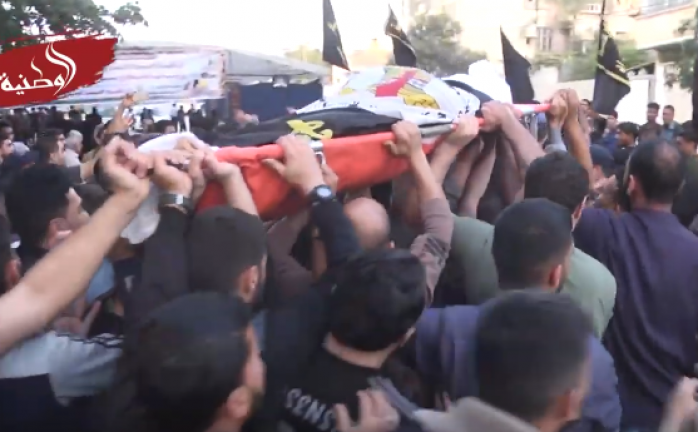 جنازة الشهيد إبراهيم الضابوس شمال قطاع غزة