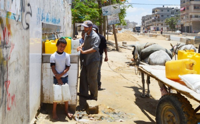 معاناة المواطنين في غزة