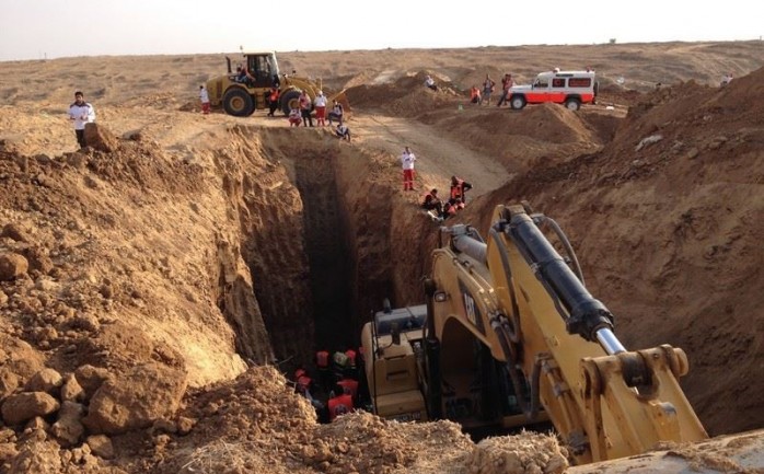 عمليات البحث عن المفقودين بالنفق شرق خانيونس