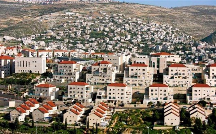 مستوطنات اإسرائيلية على الأرضي الفلسطينية