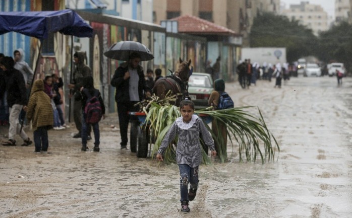 أمطار قطاع غزة